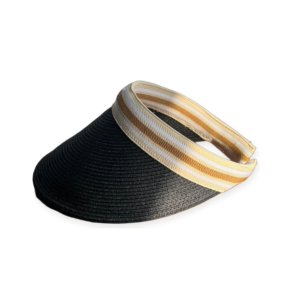 Paper Straw Visor Hat image 3