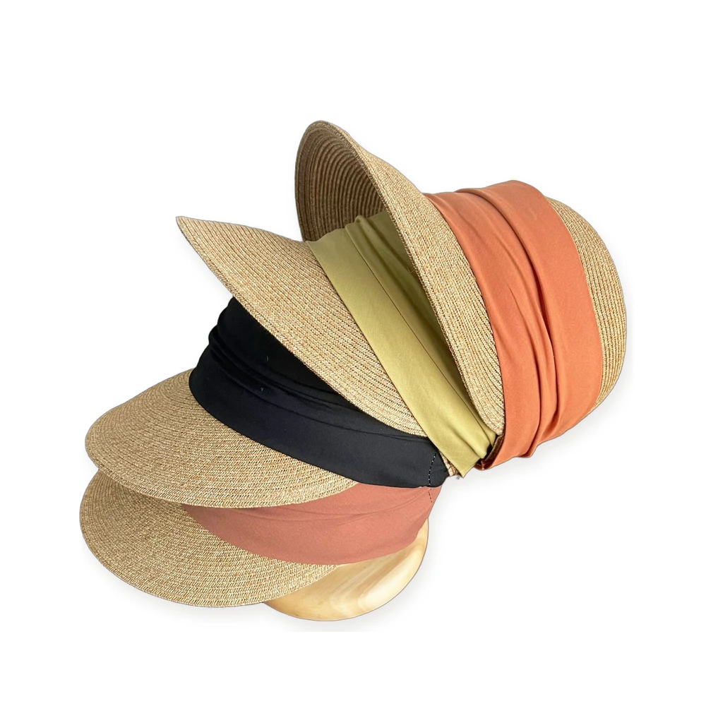 Women's Paper Straw Sun Hat image 4