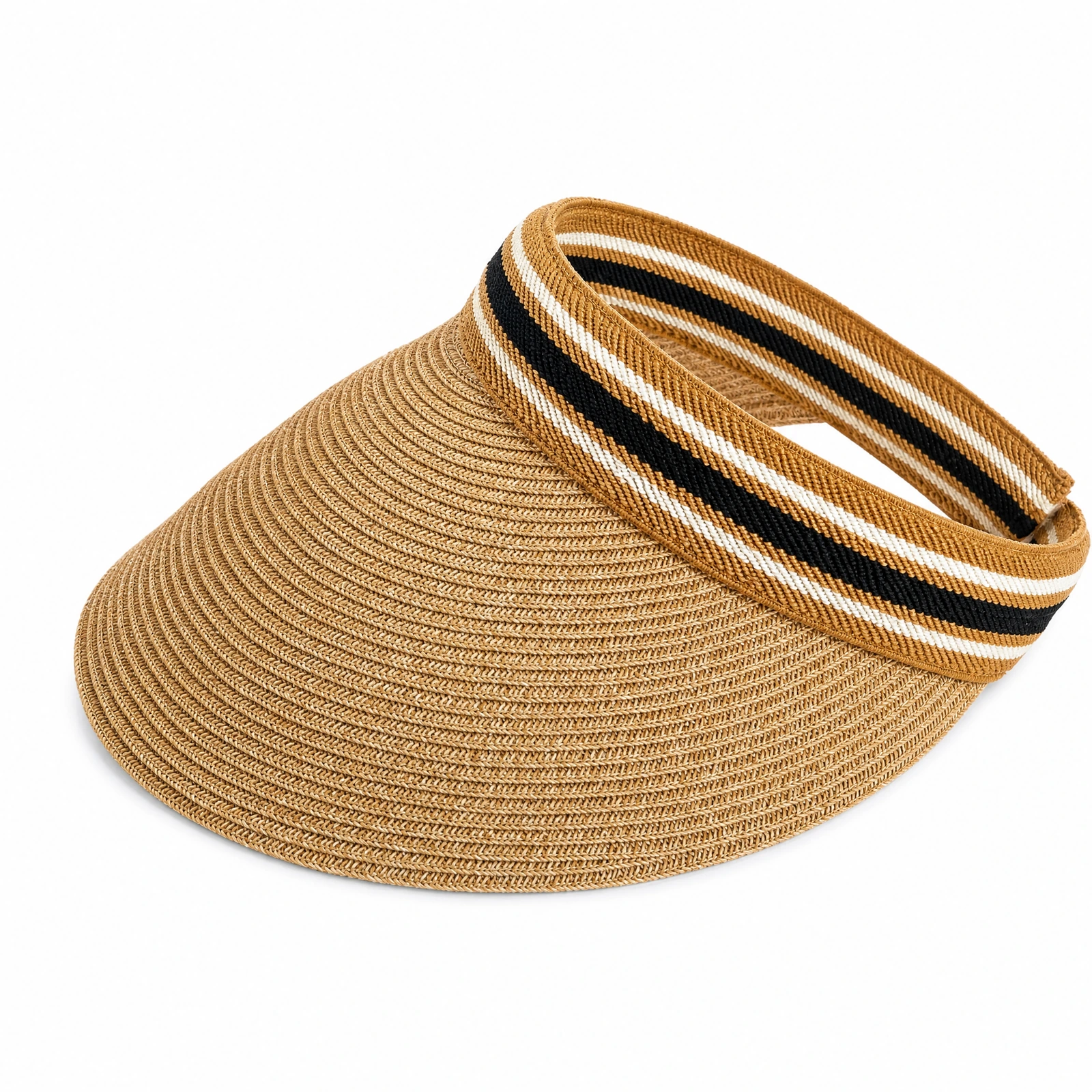 Paper Straw Visor Hat