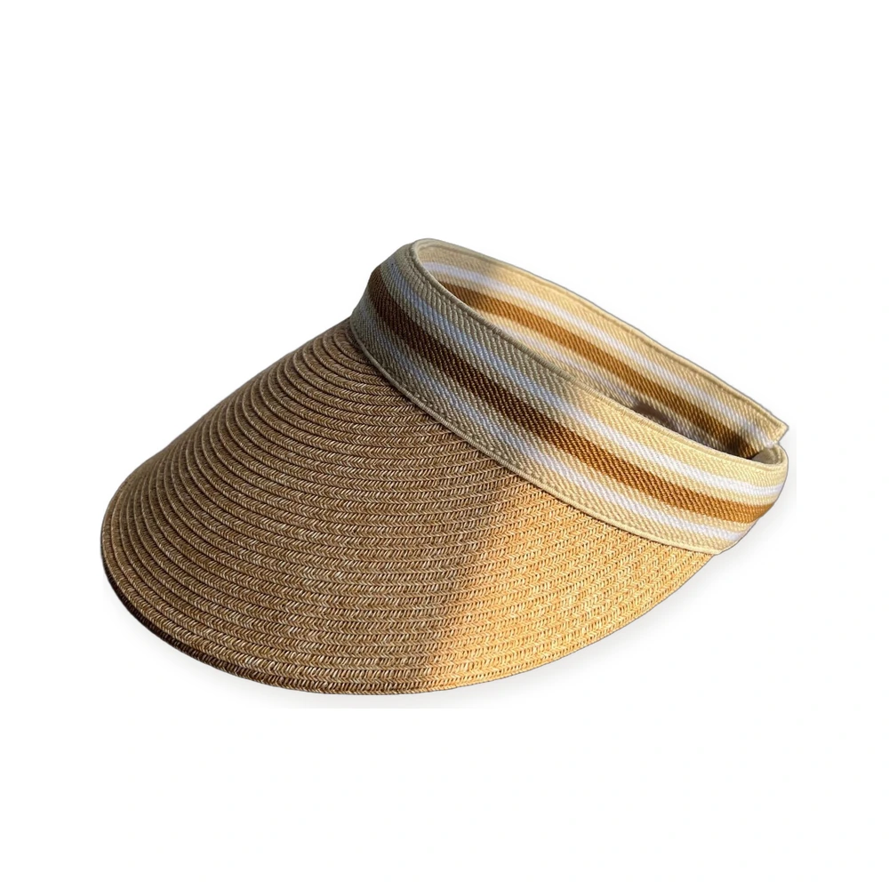 Paper Straw Visor Hat image 2