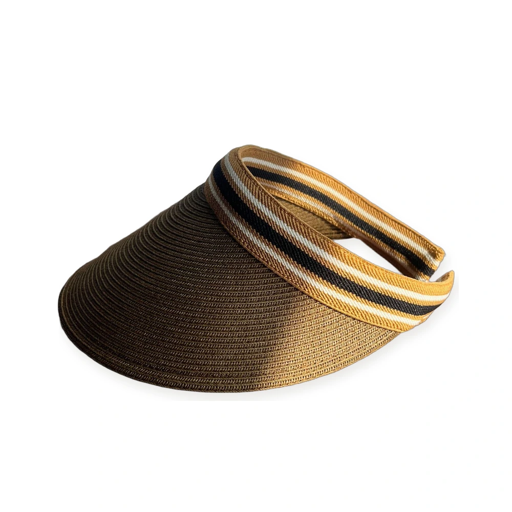 Paper Straw Visor Hat image 3