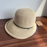 Beige Hat with Black Stripe color reference