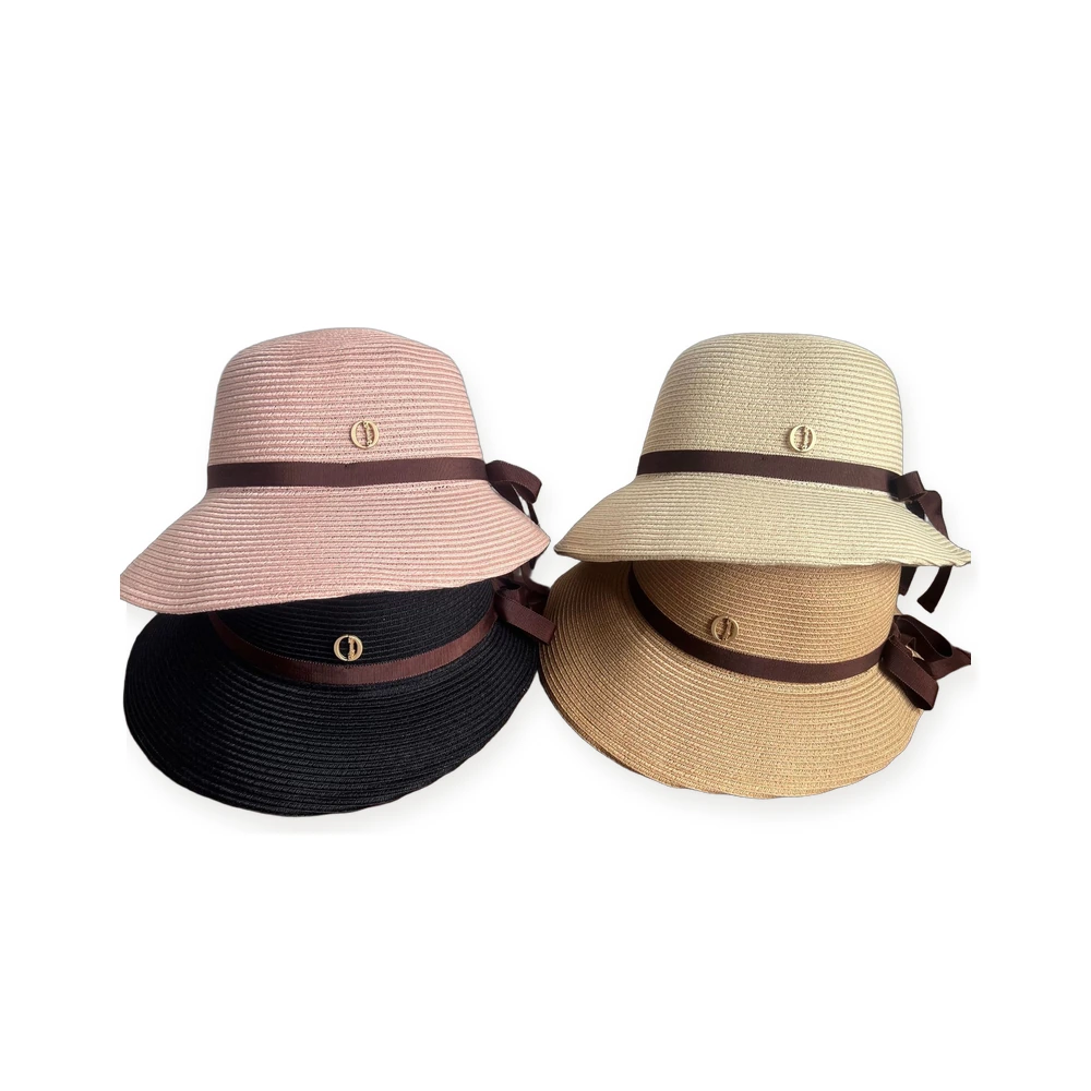 Polyester Bucket Hat with Ribbon Bow image 4