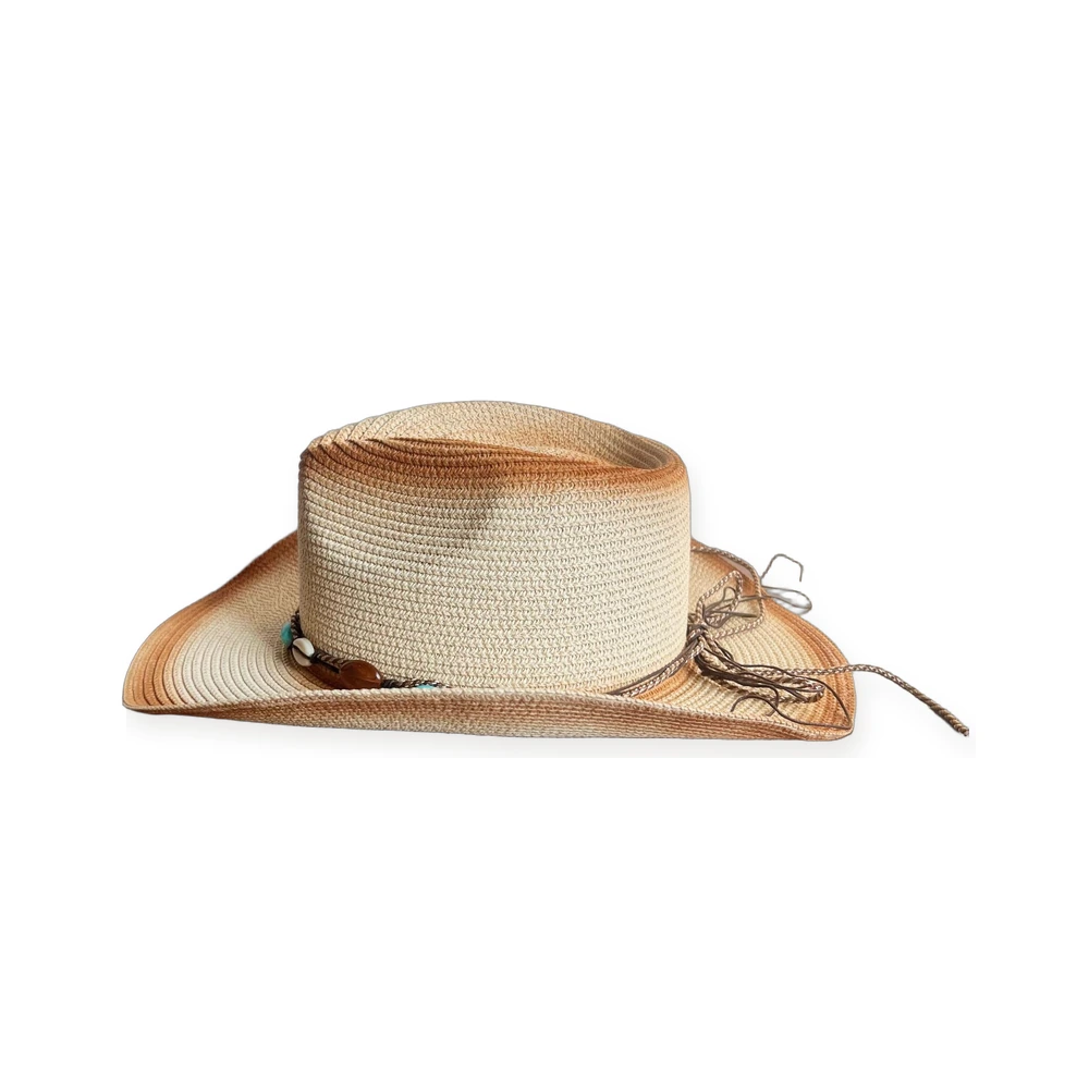 Paper Straw Cowboy Hat image 3